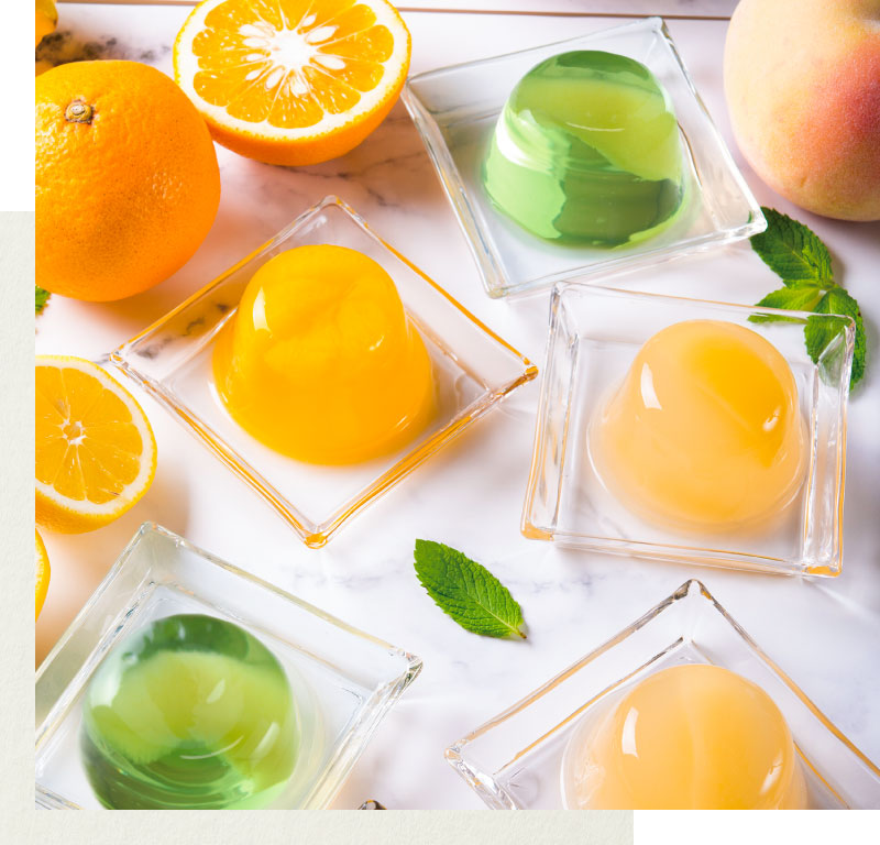 森からの贈り物 果物ゼリー