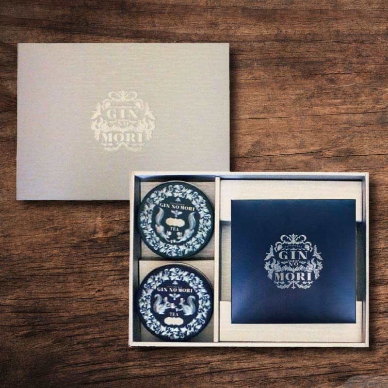 プティボワ150サイズ[森の恵みクッキー]と紅茶缶