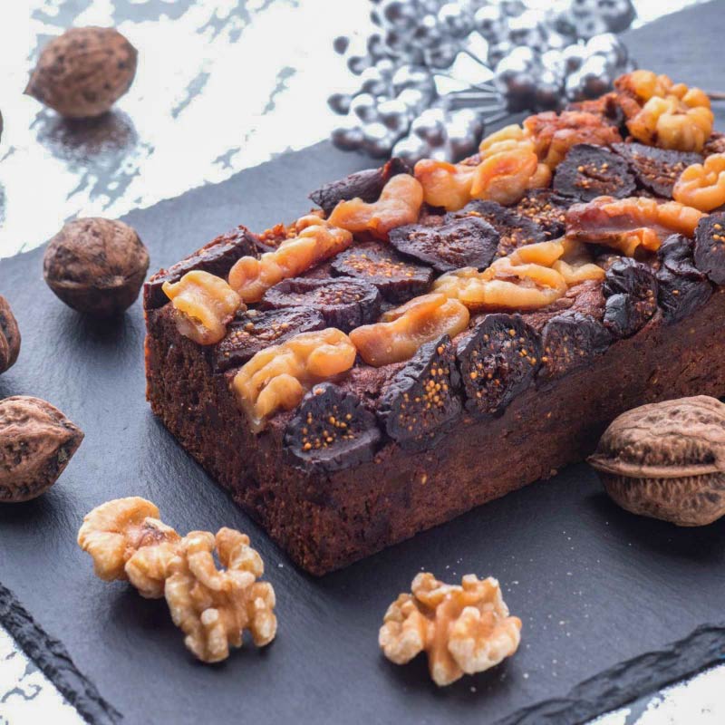 いちじくと胡桃のショコラ