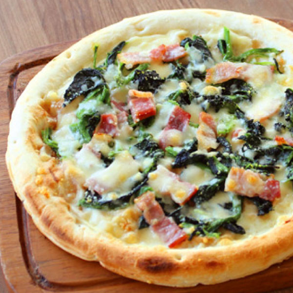 ベーコン＆ほうれん草