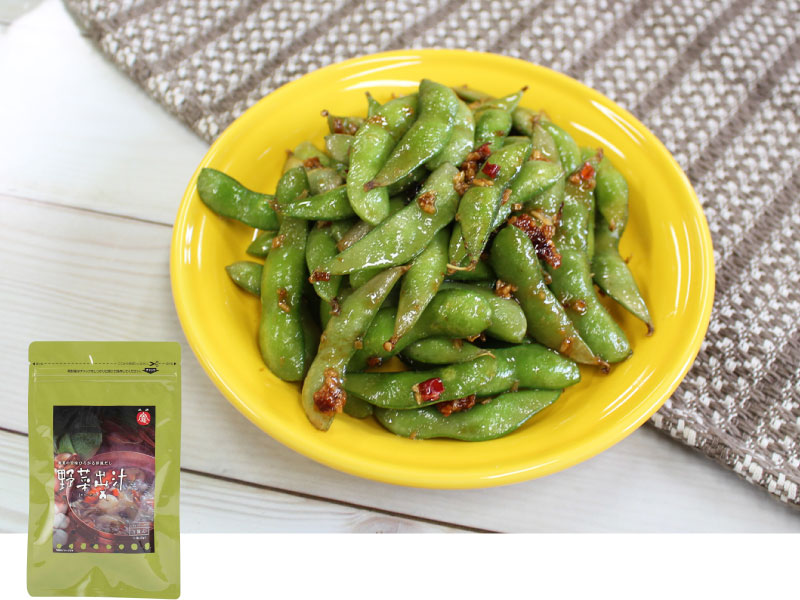 枝豆ペペロンチーノ