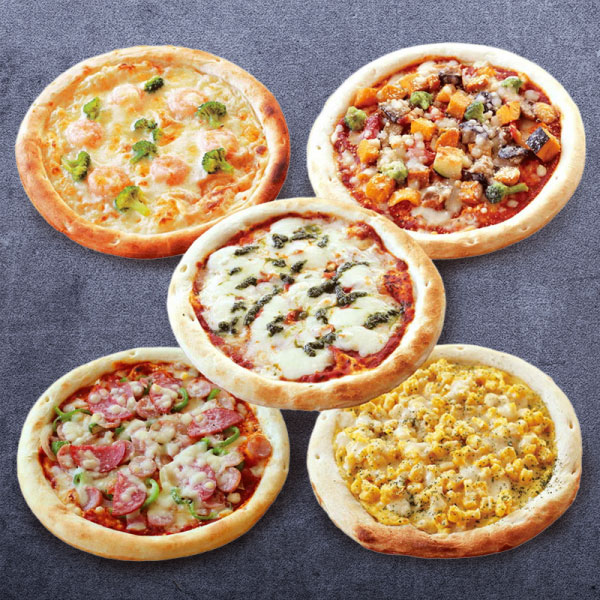 人気ピザベスト5