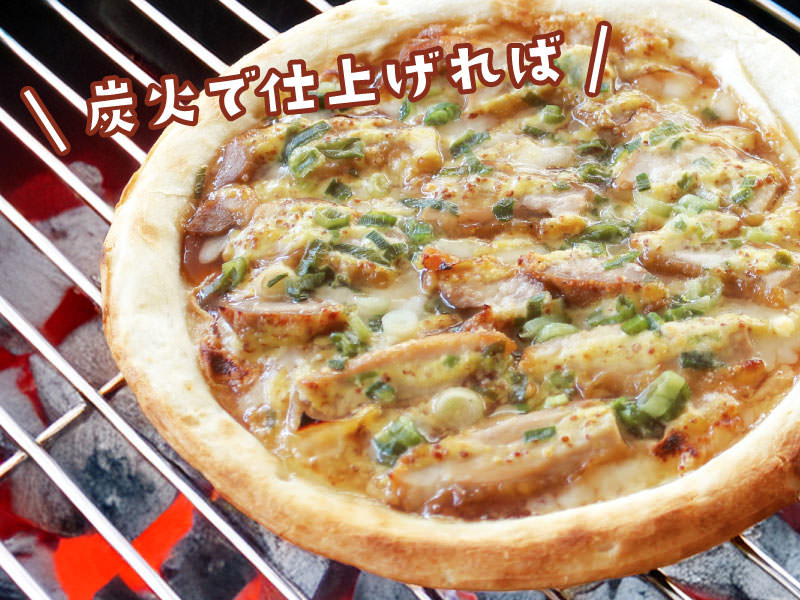 炭火で仕上げれば