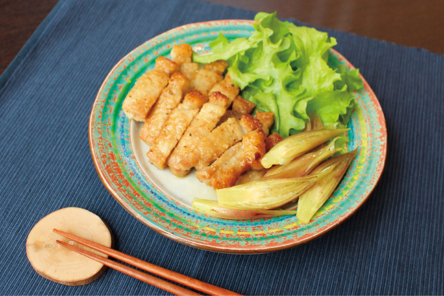 鶏肉と野菜のさっぱり焼き