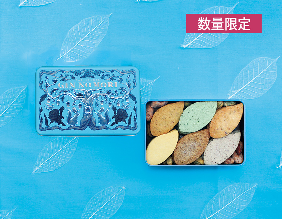 森の恵みクッキー プティボワ 恵那本店限定缶