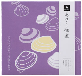 あさりの佃煮パッケージ