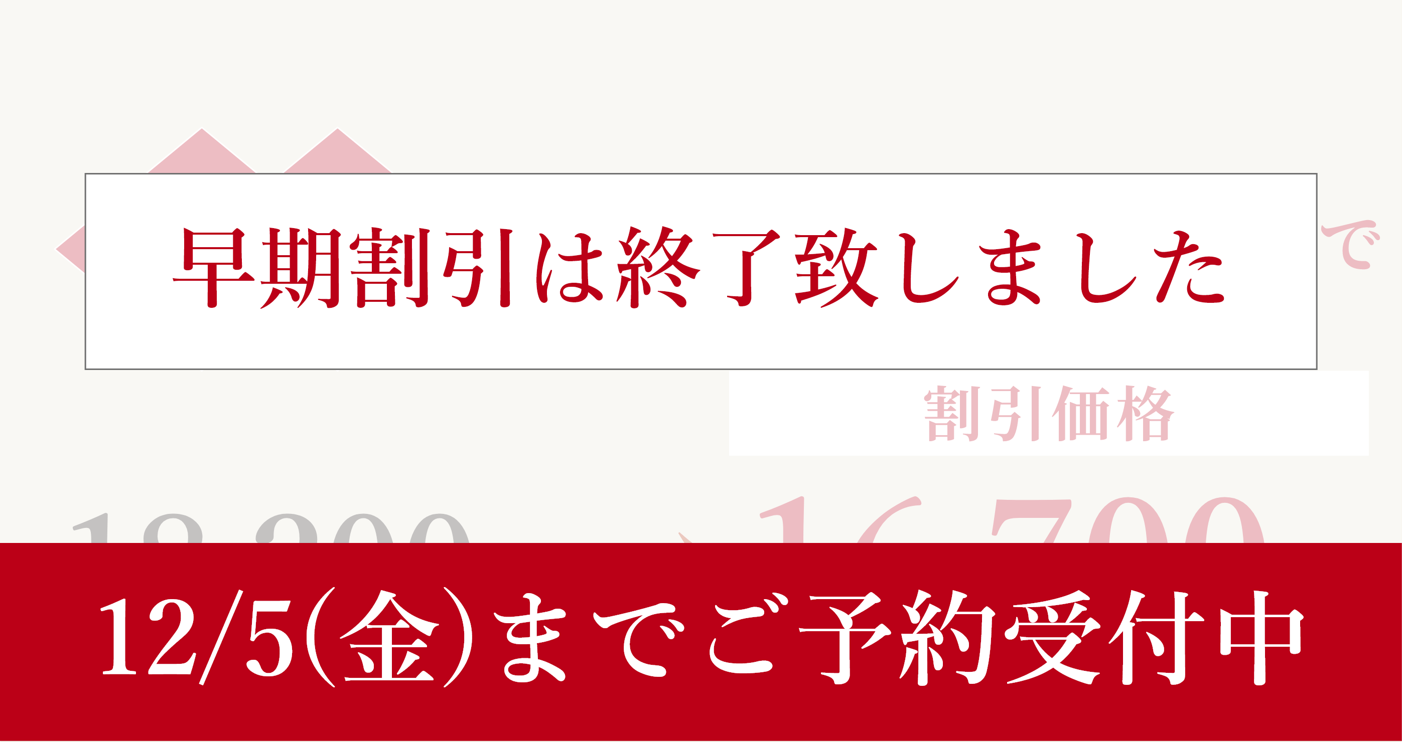2025年12月5日まで販売中