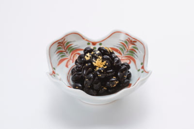 金箔黒豆