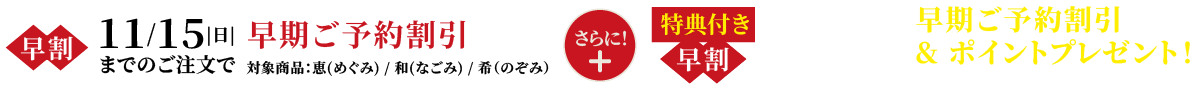早期割引