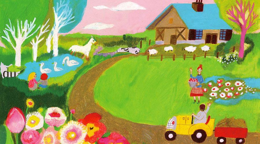 柴田ケイコさんイラスト