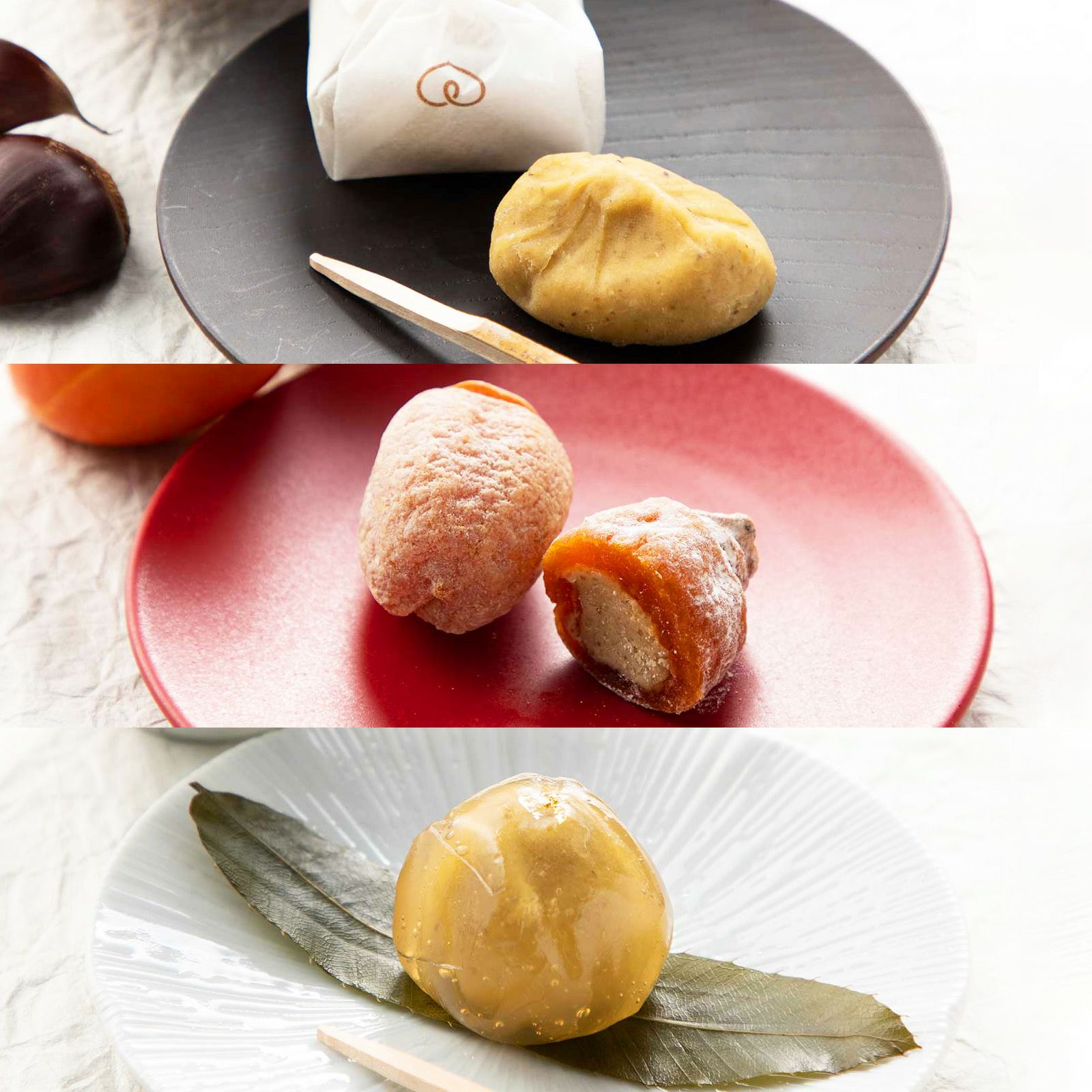 栗きんとんくらべ【冷蔵商品】│チルド便でお届け | 銀の森公式