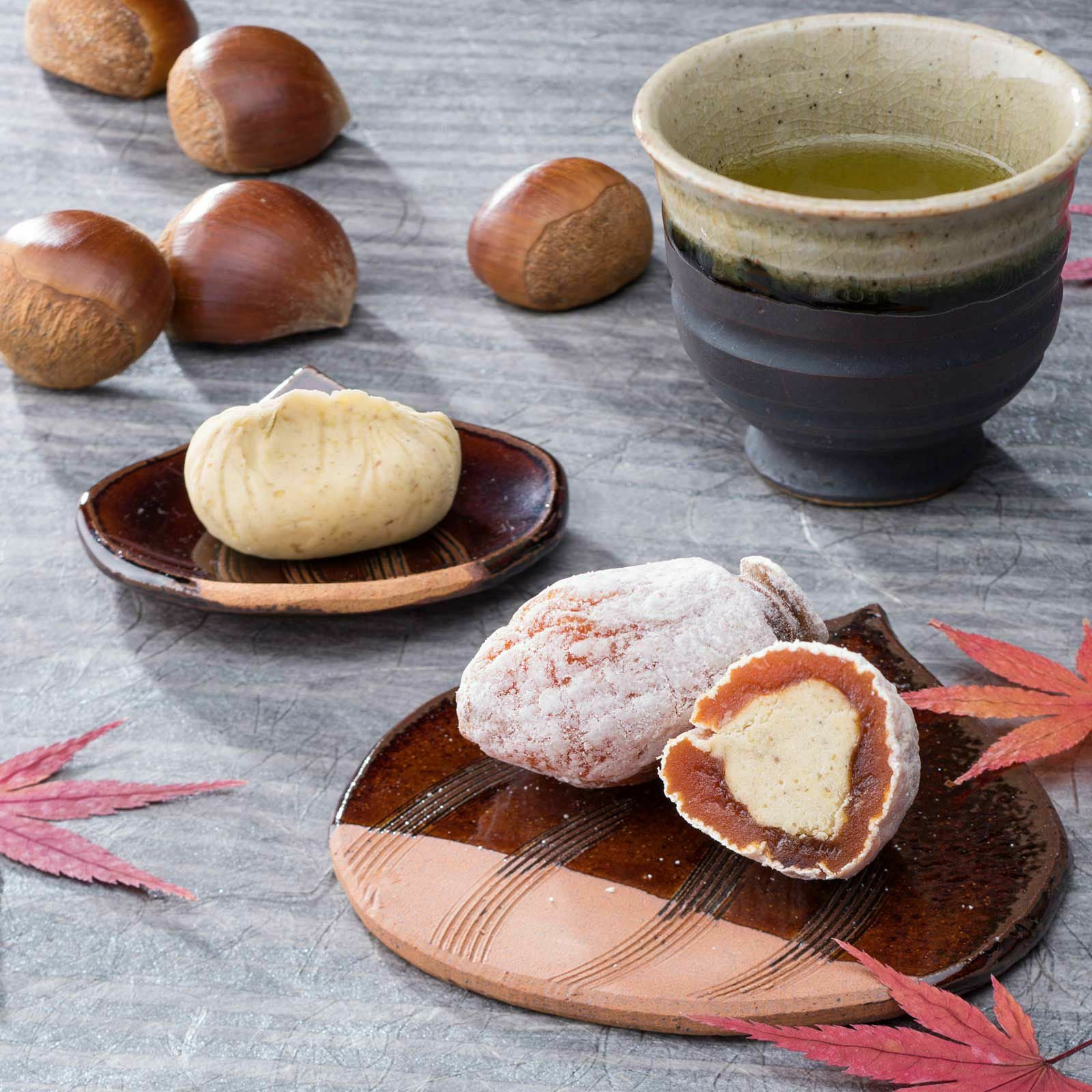 送料半額】柿栗くらべ（栗きんとん5個+柿ぼっくり3個） | 銀の森公式